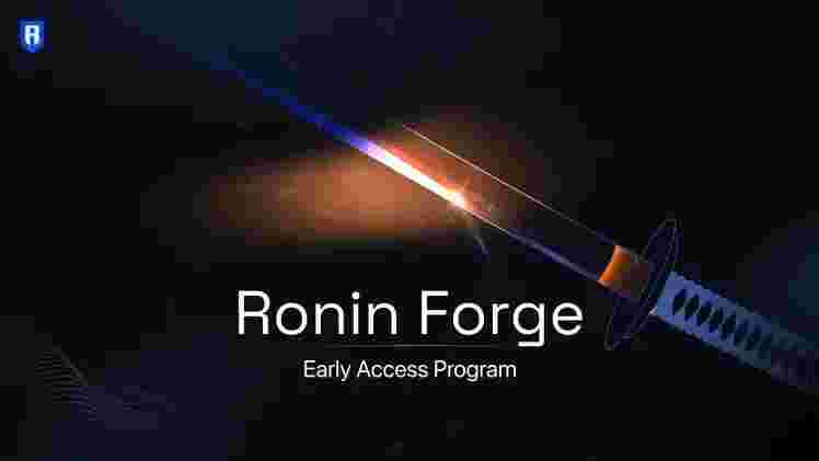 Sky Mavis Offers $50K Grants to Web3 Game Developers with Ronin Forge!