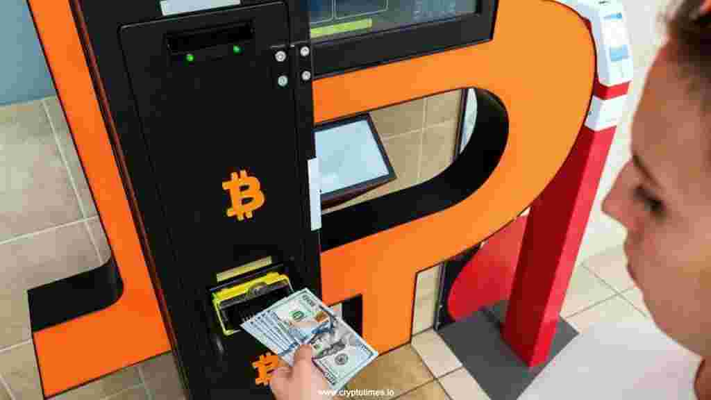 Bitcoin ATM Count Approaches Record High, Surpassing 38,000 Units Globally