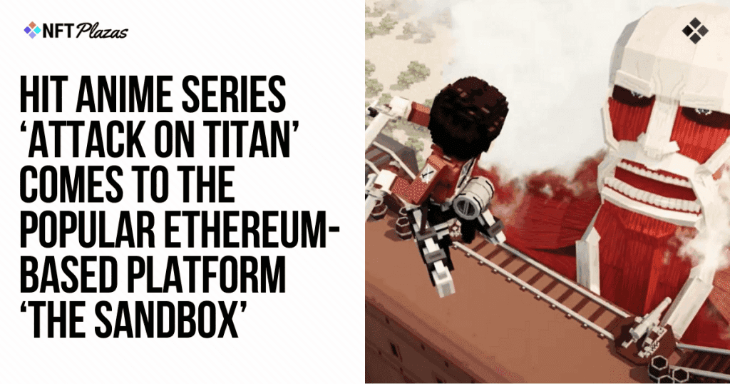 "Attack on Titan" Anime Enters the Virtual World of The Sandbox