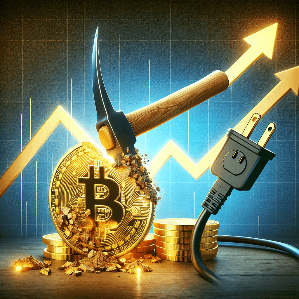 Bitcoin Mining Profits Plummet - The Dual Blow of Halving and Rising Power Costs