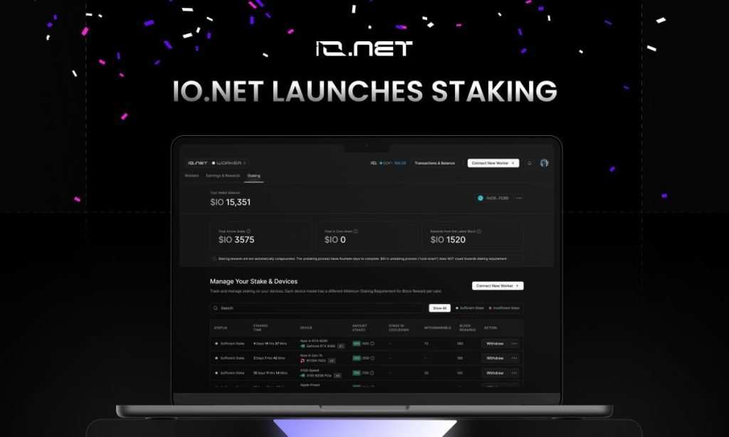 Discover How You Can Benefit from DePIN Io.net's Revolutionary Staking Program