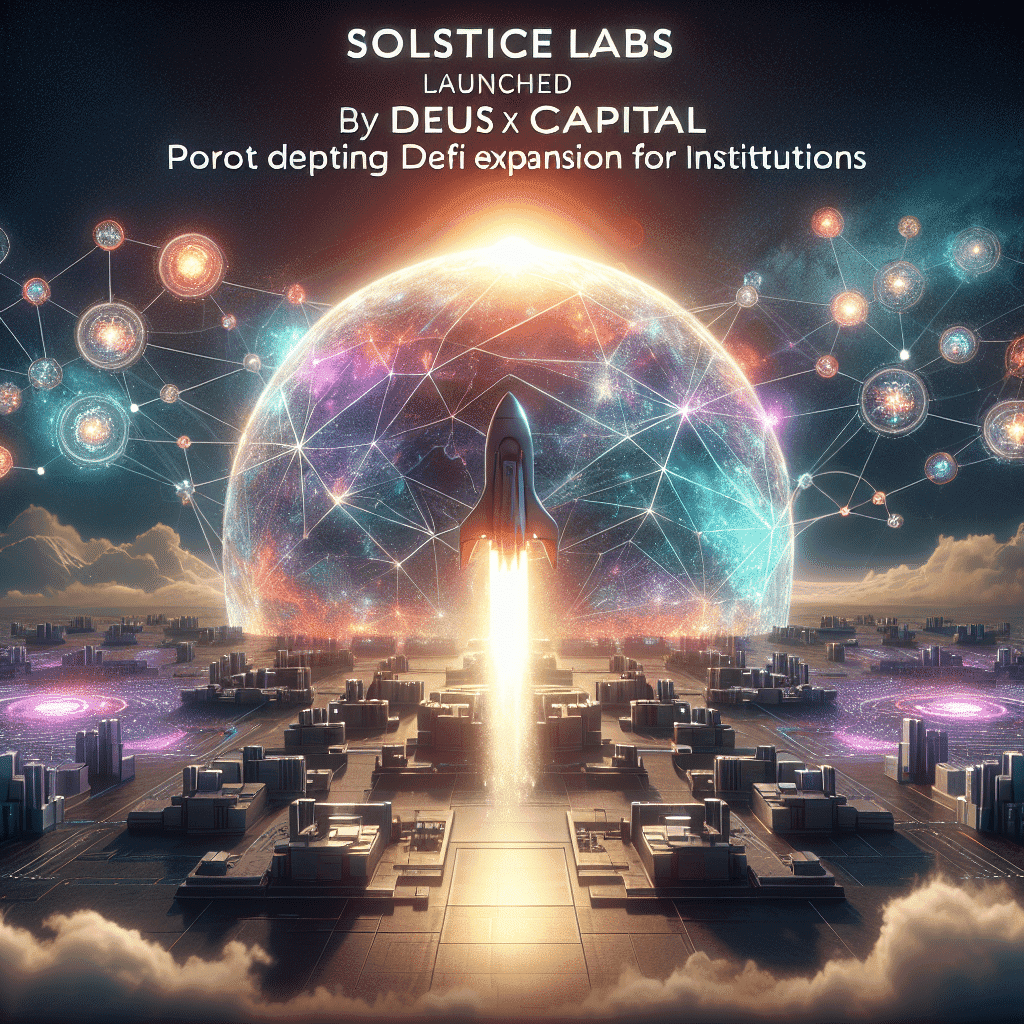 Solstice Labs Launched by Deus X Capital to Propel DeFi Expansion for Institutions