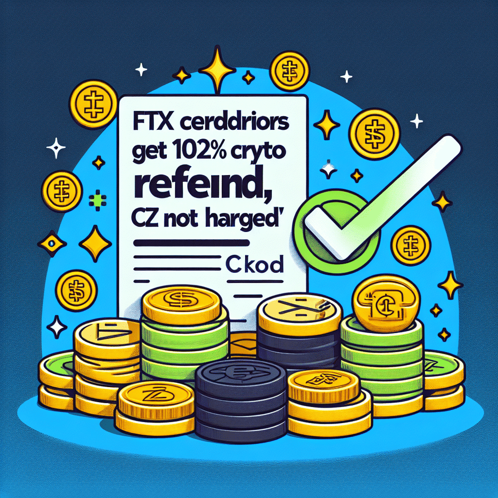 FTX Creditors Get 10-25% Crypto Refund, CZ Not Charged