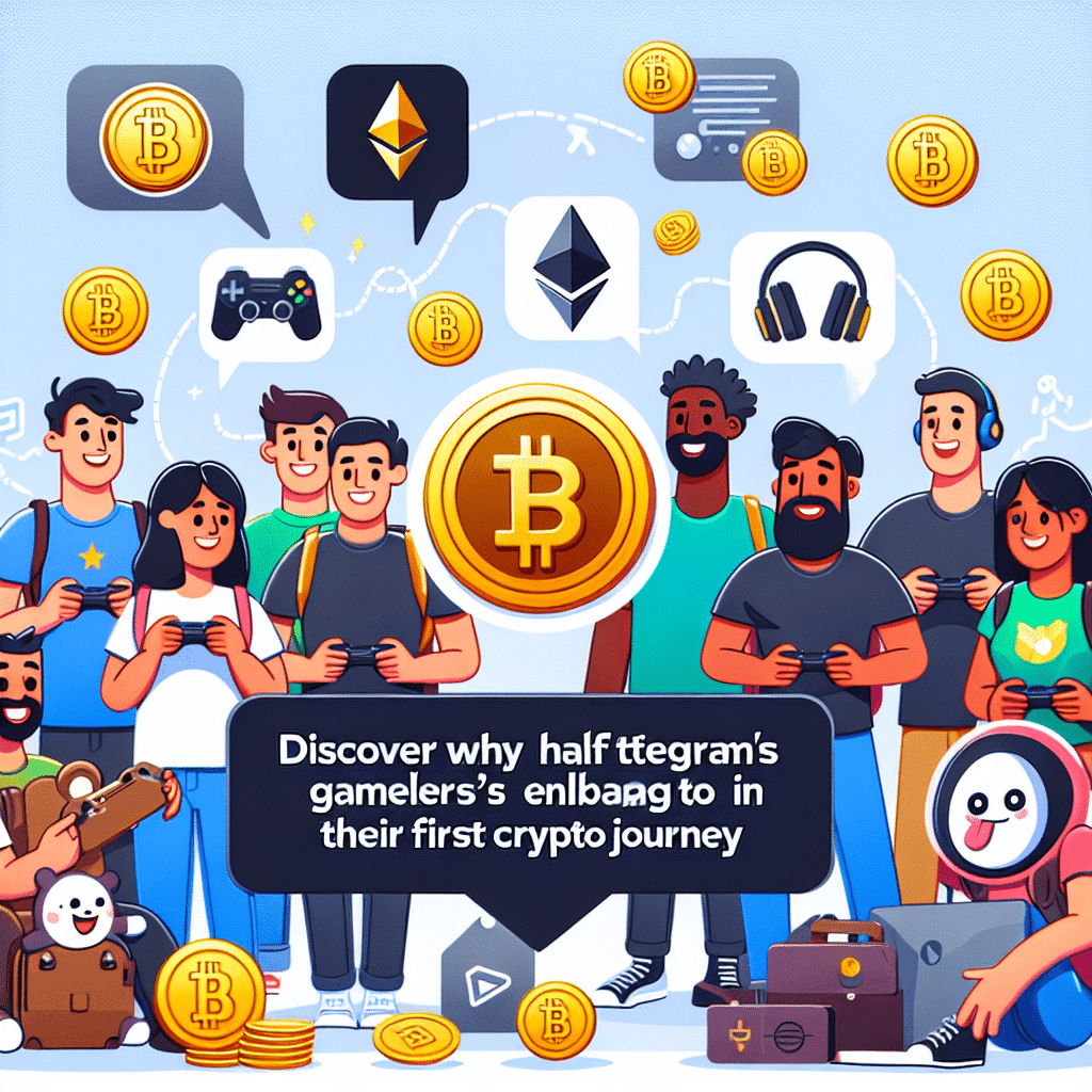 Discover Why Half of Telegram's Gamers Embark on Their First Crypto Journey