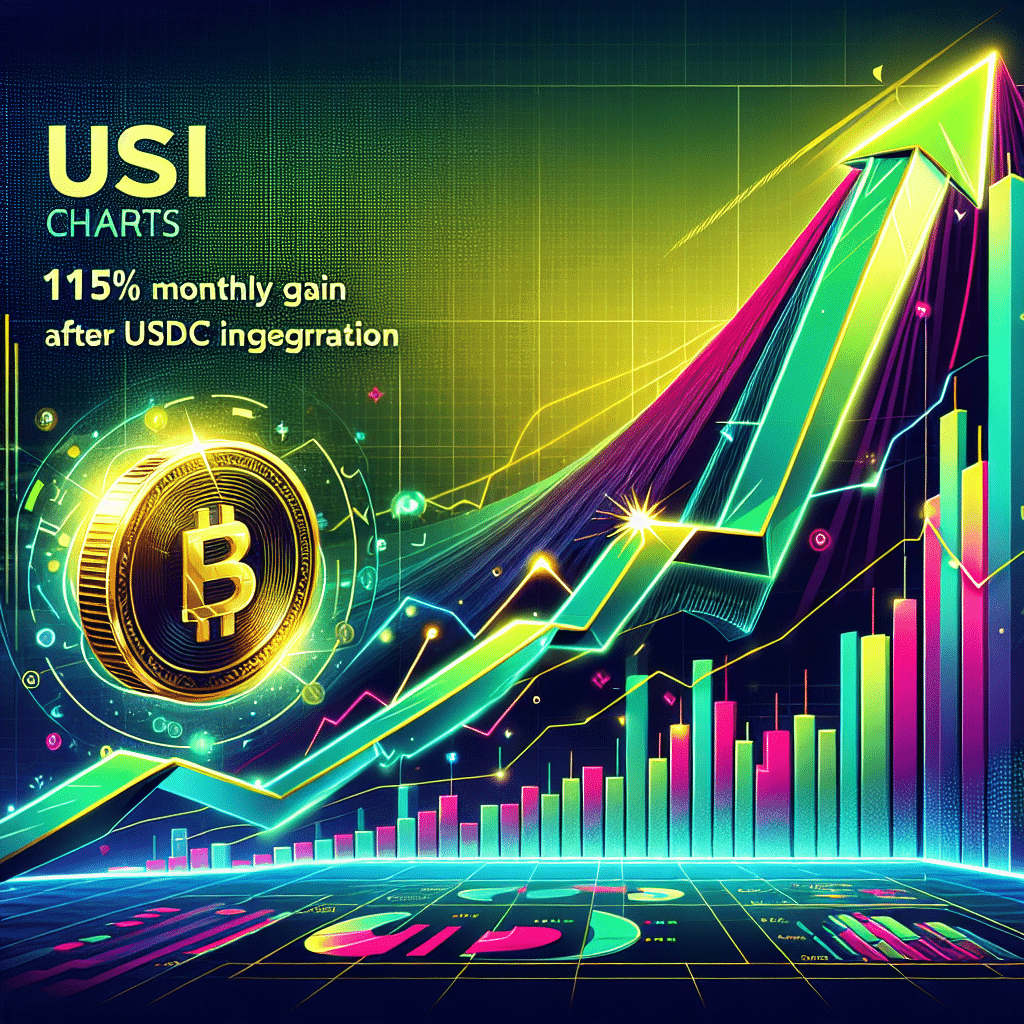 SUI Charts 115% Monthly Gain After USDC Integration