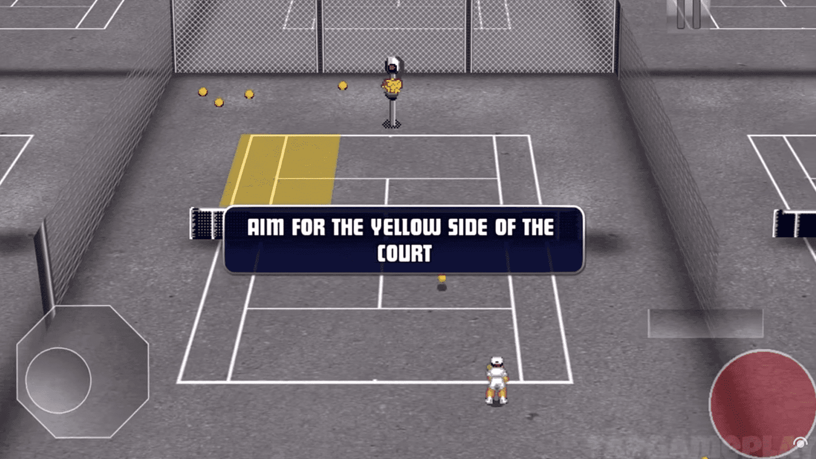 टेनिस चैंप्स एक प्रतिस्पर्धी मल्टीप्लेयर एनएफटी गेम है