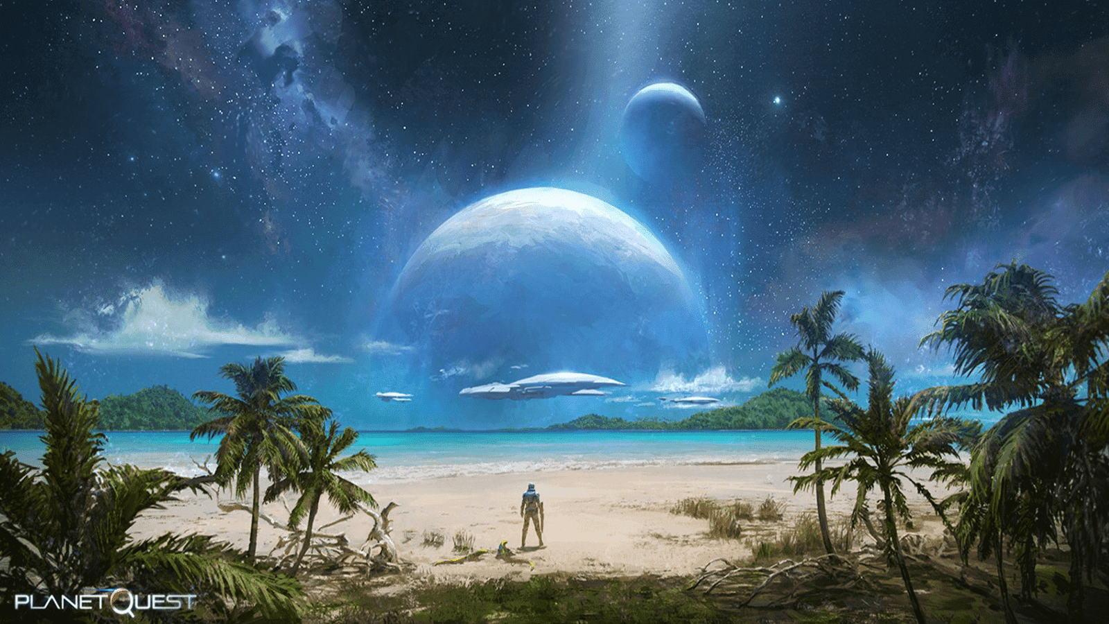 प्लैनेटक्वेस्ट में, खिलाड़ी ग्रह खोजकर्ता और संरक्षक की भूमिका निभाते हैं।