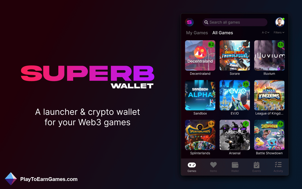 Superb Games Launches Superb Wallet