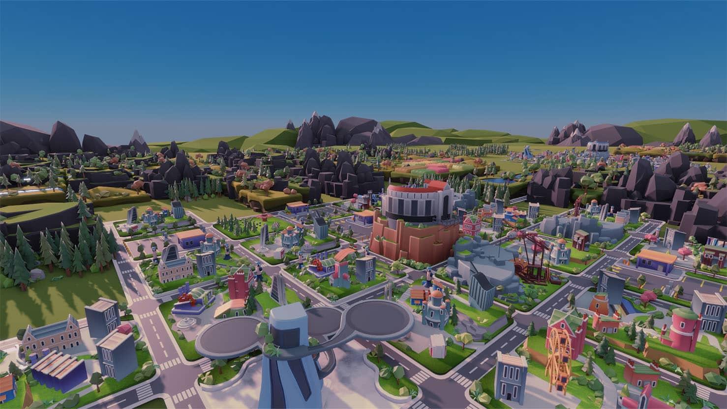 इकोनिया - एथेरियम ब्लॉकचेन पर एनएफटी के साथ शहर-निर्माण क्रिप्टो गेम। एक छोटे शहर से अपना क्रिप्टो-मेगापोलिस बनाएं।