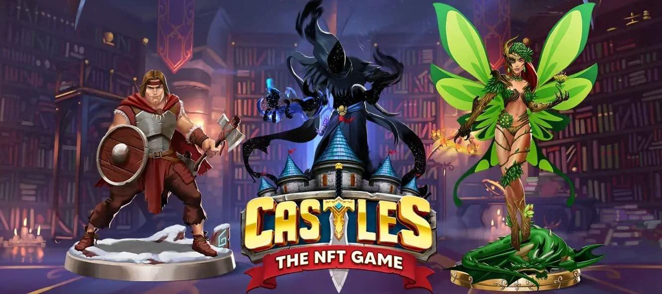 कैसल्स एनएफटी एक फ्री-टू-प्ले गेम है, जो वैक्स ब्लॉकचेन पर खेला जा सकता है, जिसमें गेमर्स भूमि का निर्माण कर सकते हैं और हमारे सीमित क्राफ्टिंग कार्यक्रमों में भाग ले सकते हैं।