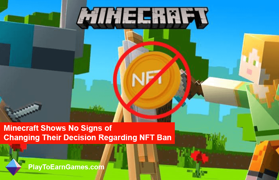Minecraft NFT प्रतिबंध पर पुनर्विचार नहीं करेगा