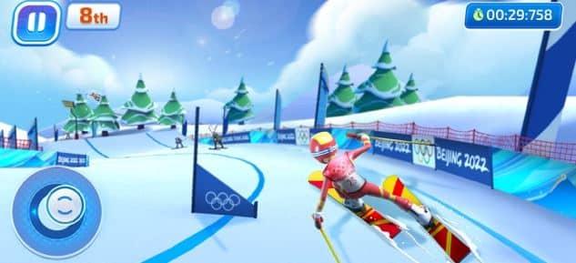 ओलंपिक गेम्स जैम में शीतकालीन खेलों के उत्साह का अनुभव करें: बीजिंग 2022, एक पी2ई मोबाइल गेम जहां खिलाड़ी एनएफटी पिन के लिए अराजक मिनी-गेम में प्रतिस्पर्धा करते हैं।